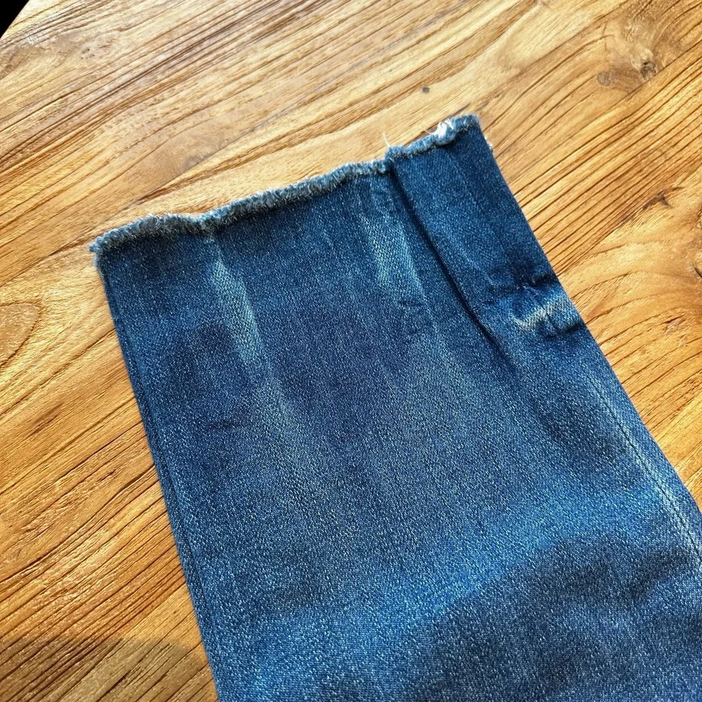Frame Women’s Le High Straight Leg‎ Merriweather Distressed Denim Jeans